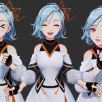 2025 Posters_Omine_Co-Speech Gesture and Facial Expression Generation for Non-Photorealistic 3D Characters