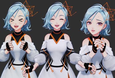 2025 Posters_Omine_Co-Speech Gesture and Facial Expression Generation for Non-Photorealistic 3D Characters