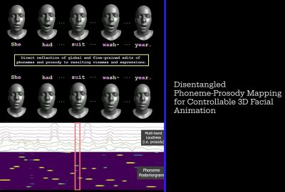 2025 Posters_Serrano_Disentangled Phoneme-Prosody Mapping for Controllable 3D Facial Animation