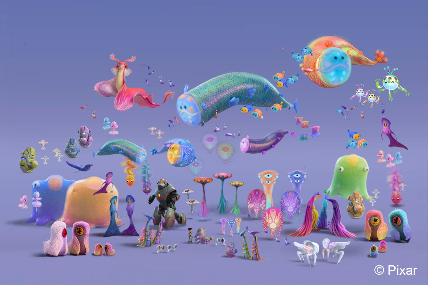 2025 Talks_Crow_Out of This World Shading_Look Development for Aliens in Pixars Elio