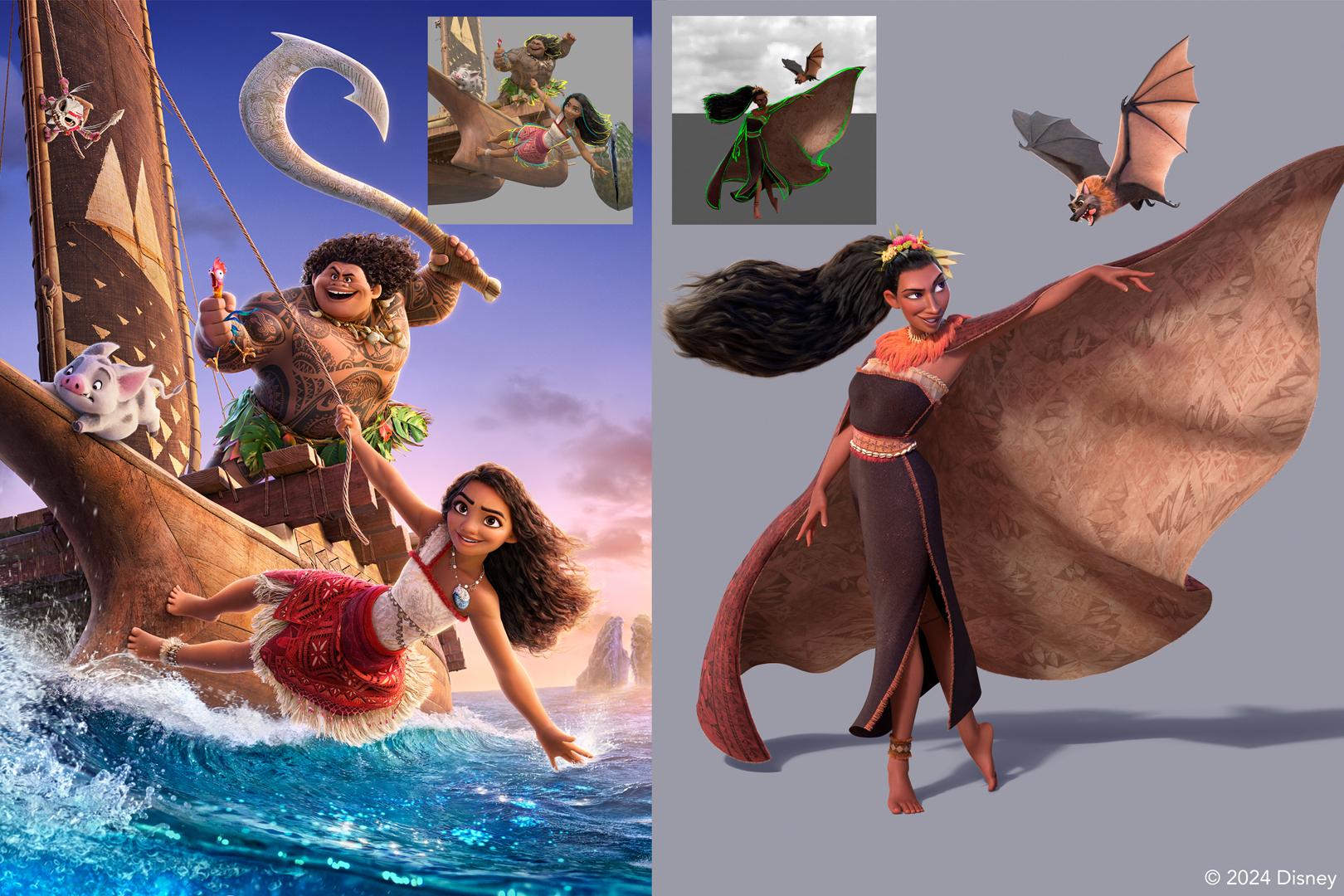 2025 Talks_Kaur_Choreography of Hair and Cloth in Disneys Moana 2