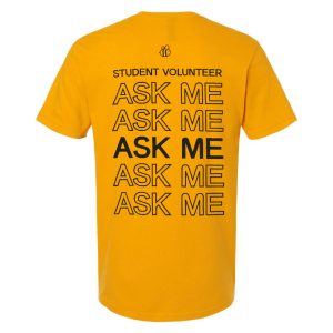 2025_Collectible_Yellow Student Volunteer T-shirt Back